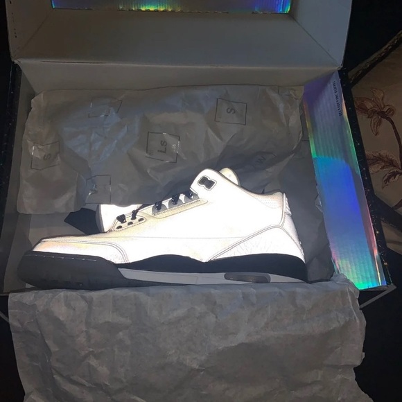 Air Jordan’s 5lab3 3m silver men 9.5 - Picture 6 of 7
